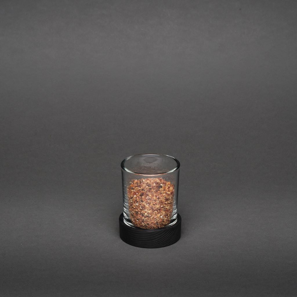sparkle amber stones small votive