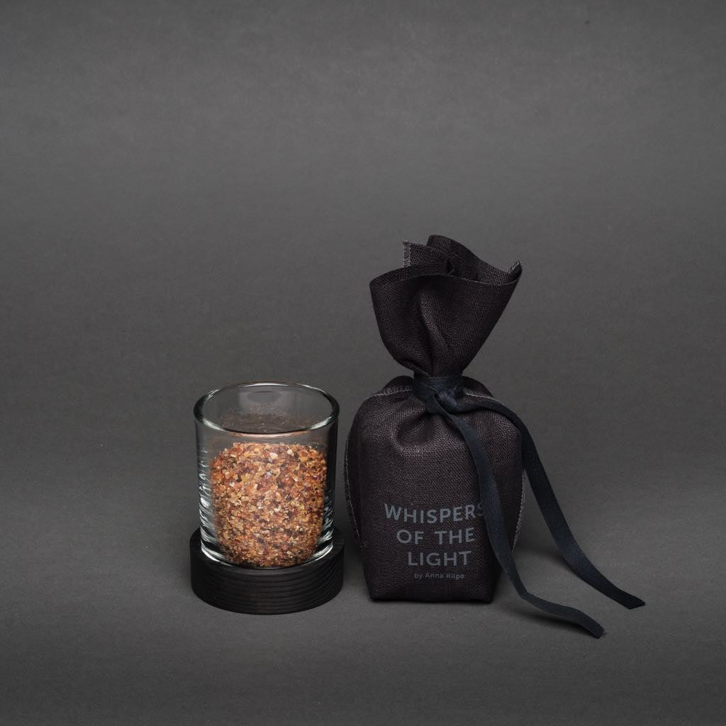moment amber stones small votive